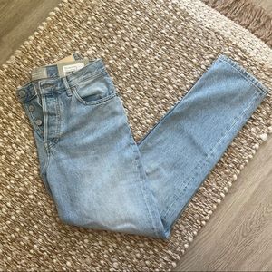 NEW Everlane 90s Cheeky Straight Jean with tags